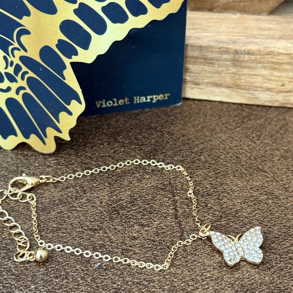 Gold Butterfly Bracelet